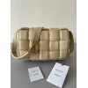 Bottega Veneta Padded Cassette Bag In Porridge Intrecciato Lambskin