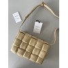 Bottega Veneta Padded Cassette Bag In Porridge Intrecciato Lambskin