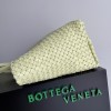 Bottega Veneta Cabat Large Bag In Zest Washed  Intrecciato Lambskin