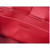 Bottega Veneta Cassette Belt Bag In Red Lambskin