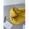 Bottega Veneta BV Jodie Mini Bag In Yellow Intrecciato Lambskin