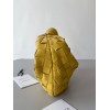 Bottega Veneta BV Jodie Mini Bag In Yellow Intrecciato Lambskin