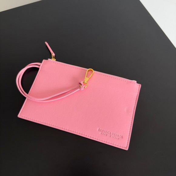 Bo*te*ga ve*ne*ta cabat mini bag in pink intrecciato lambskin