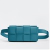 Bottega Veneta Cassette Belt Bag In Mallard Lambskin