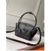 Bottega Veneta Arco Mini Bag In Black Intrecciato Calfskin