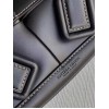 Bottega Veneta Arco Mini Bag In Black Intrecciato Calfskin