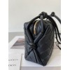 Bottega Veneta Loop Mini Bag In Black Intrecciato Lambskin