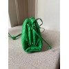 Bottega Veneta Mini Pouch with Strap in Parakeet Intrecciato Lambskin