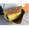 Bottega Veneta Arco Medium Bag In Yellow Intrecciato Leather