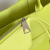 Bottega Veneta Large Arco Tote Bag In Kiwi Intrecciato Calfskin