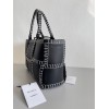 Bottega Veneta Arco Small Tote with White Overlock Stitching