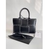 Bottega Veneta Arco Small Tote with White Overlock Stitching