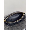 Bottega Veneta Gemelli Small Bag in Black Intrecciato Lambskin