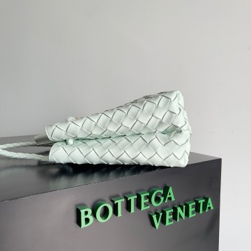 Bottega Veneta Small Andiamo Bag In Glacier Intrecciato Lambskin Bottega Veneta Small Andiamo Bag In Glacier Intrecciato Lambskin