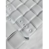 Bottega Veneta Chain Cassette Bag In White Intrecciato Lambskin