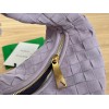 Bottega Veneta BV Jodie Mini Bag In Lilac Intrecciato Suede