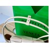 Bottega Veneta Arco Small Bag In White Intrecciato Calfskin