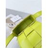 Bottega Veneta Candy Cassette Bag In Acid Kiwi Lambskin