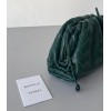 Bottega Veneta Mini Pouch with Strap in Raintree Intrecciato Lambskin