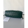 Bottega Veneta Mini Pouch with Strap in Raintree Intrecciato Lambskin