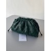 Bottega Veneta Mini Pouch with Strap in Raintree Intrecciato Lambskin