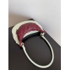 Bottega Veneta Gemelli Small Bag in Glacier/Barolo Intrecciato Lambskin