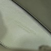 Bottega Veneta Small Andiamo Bag In Travertine Intrecciato Lambskin