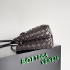 Bottega Veneta Andiamo Small East/West Bag In Fondant Intrecciato Lambskin