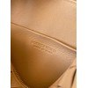 Bottega Veneta Loop Mini Bag In Almond Intrecciato Lambskin