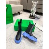 Bottega Veneta BV Tire Chelsea Boots with Blue Outsole