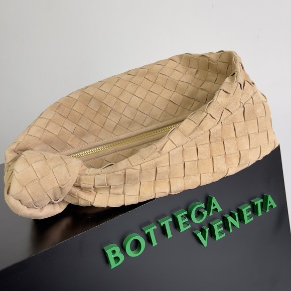 Bo*te*ga ve*ne*ta bv jodie teen bag in porridge suede calfskin