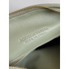 Bottega Veneta Gemelli Medium Bag in Travertine Intrecciato Lambskin