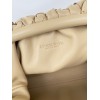 Bottega Veneta Mini Pouch with Strap in Porridge Intrecciato Lambskin