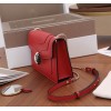 Bvlgari Serpenti Forever Small Cross-body Bag In Red Calfskin