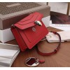 Bvlgari Serpenti Forever Small Cross-body Bag In Red Calfskin