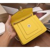 Bvlgari Serpenti Forever Small Crossbody Bag in Yellow Leather