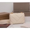 Bvlgari Serpenti Cabochon Small Bag In White Leather