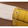 Bvlgari Serpenti Forever Medium Shoulder Bag in Yellow Calfskin
