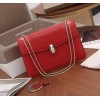 Bvlgari Serpenti Forever Large Shoulder Bag In Red Calfskin