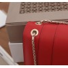 Bvlgari Serpenti Forever Large Shoulder Bag In Red Calfskin