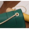 Bvlgari Serpenti Forever Large Shoulder Bag In Green Calfskin
