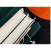 Bvlgari Serpenti Forever Large Shoulder Bag In White Calfskin