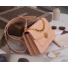 Bvlgari Serpenti Forever Medium Crossbody Bag with Chain Nude