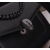 Bvlgari Serpenti Forever Medium Crossbody Bag with Chain Noir