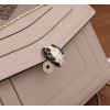 Bvlgari Serpenti Forever Large Shoulder Bag In Beige Calfskin