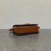Celine Triomphe Teen Bag In White Triomphe Canvas
