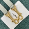 Celine Micro Belt Bag In Vert D'eau Grained Calfskin