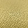 Celine Belt Nano Bag In Yellow Grained Calfskin