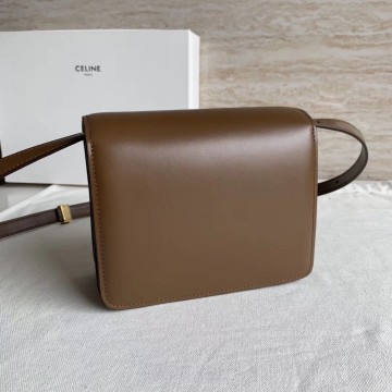 Celine Classic Box Small Bag In Camel Box Calfskin Celine Classic Box Small Bag In Camel Box Calfskin