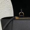 Celine Belt Nano Bag In Black Grained Calfskin